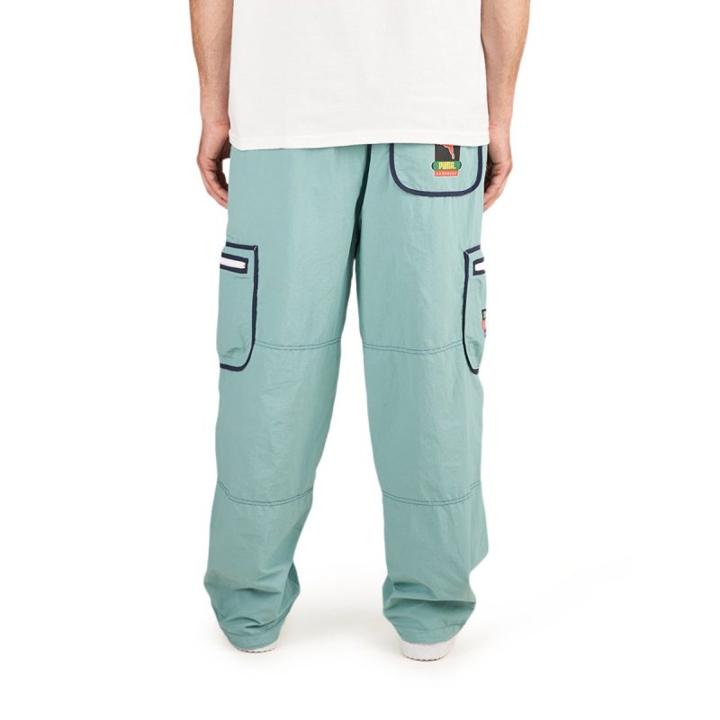 puma x butter goods lightweight track pants blaugrun 221706