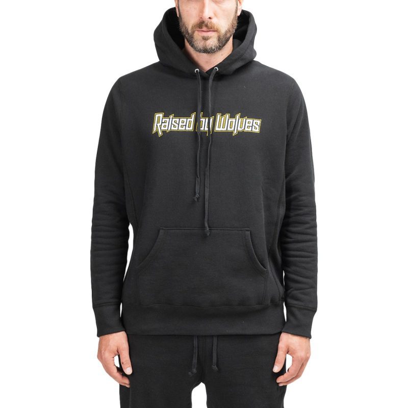 raised by wolves brutalist hoodie schwarz 549995