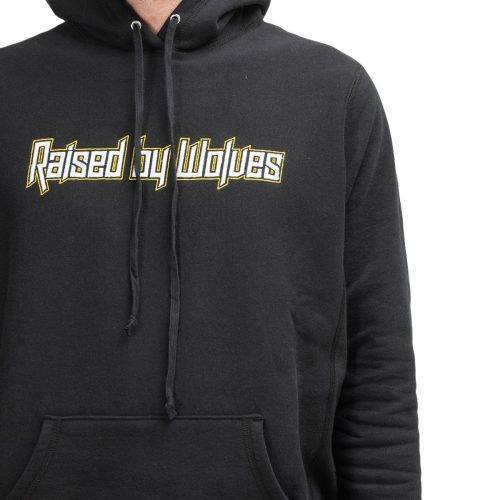 raised by wolves brutalist hoodie schwarz 976500