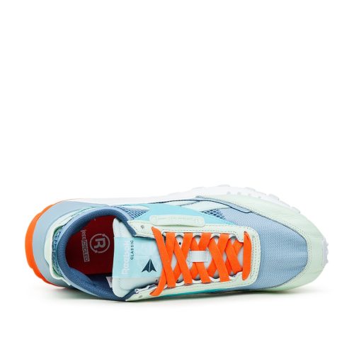 reebok classic leather legacy blau turkis orange 448474