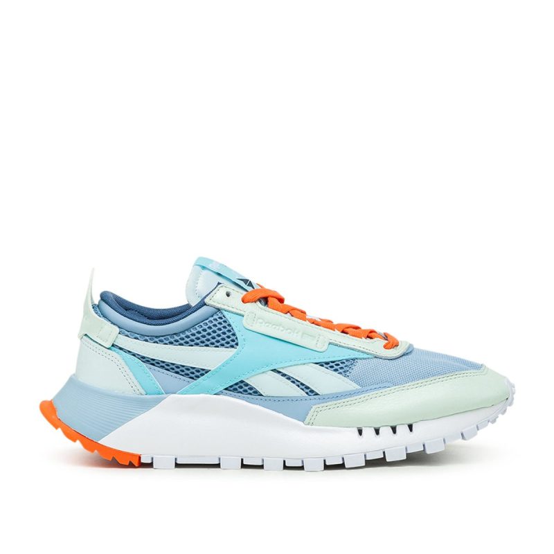 reebok classic leather legacy blau turkis orange 837003