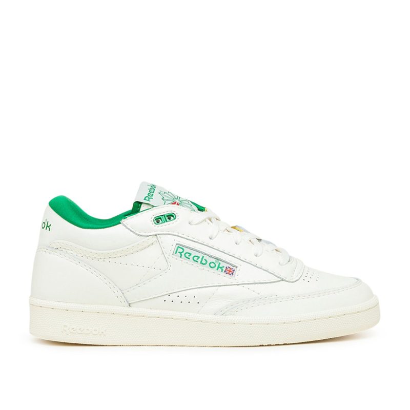 reebok club c mid ii vintage weiss grun 186076