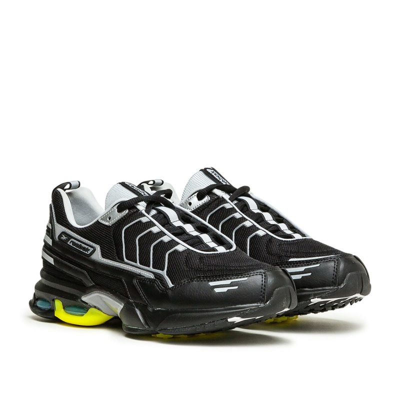 reebok dmx6 mmi schwarz grau gelb 638602