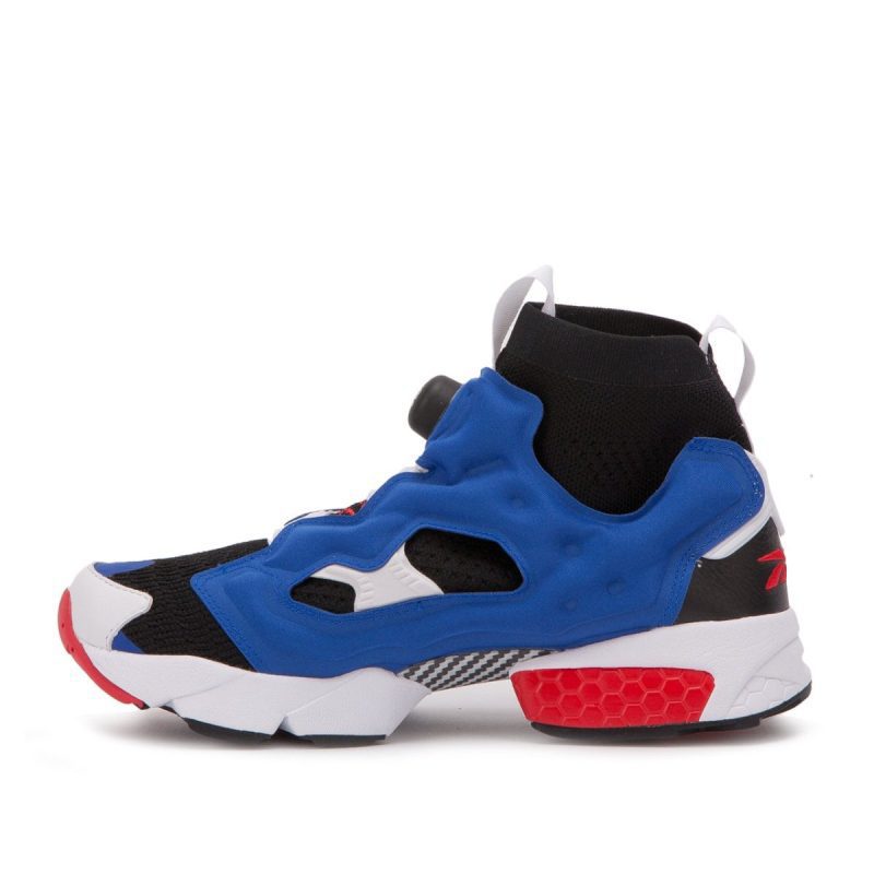 reebok instapump fury og ultraknit schwarz blau rot 149071