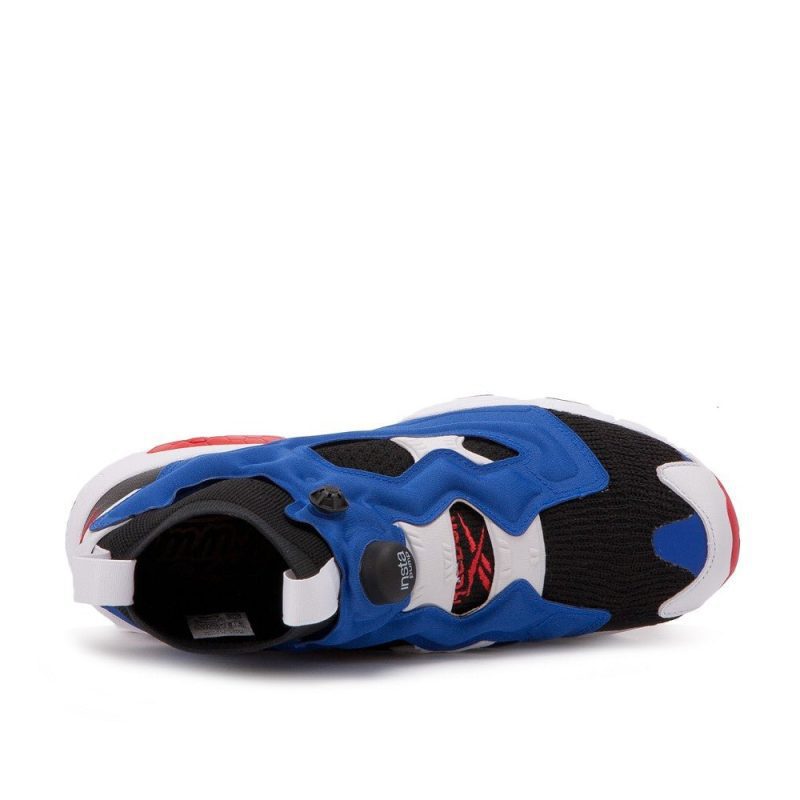 reebok instapump fury og ultraknit schwarz blau rot 212559