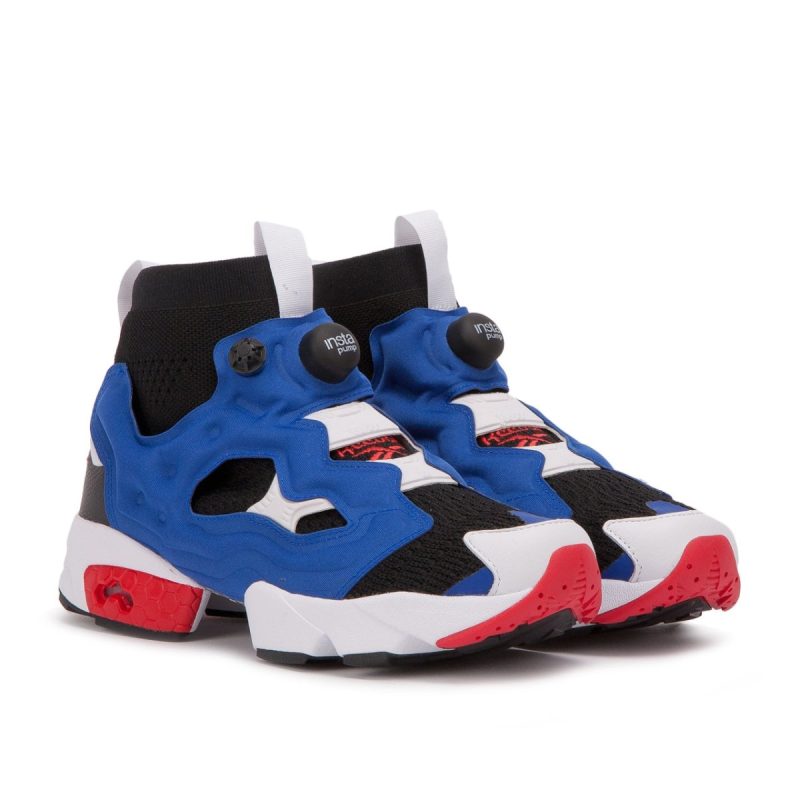 reebok instapump fury og ultraknit schwarz blau rot 389500