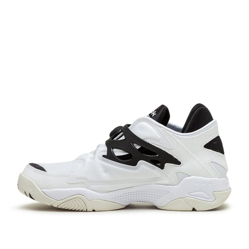 reebok pump court weiss schwarz 983301