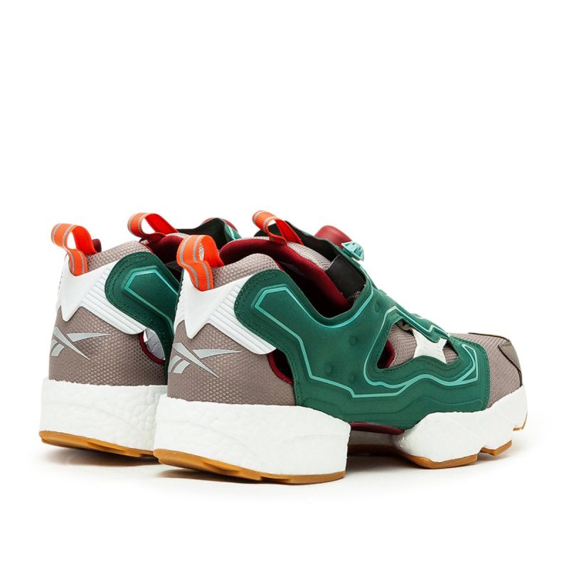 reebok x billionaire boys club instapump fury boost grun grau weiss 214012