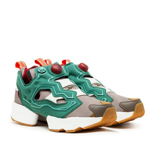 reebok x billionaire boys club instapump fury boost grun grau weiss 561577