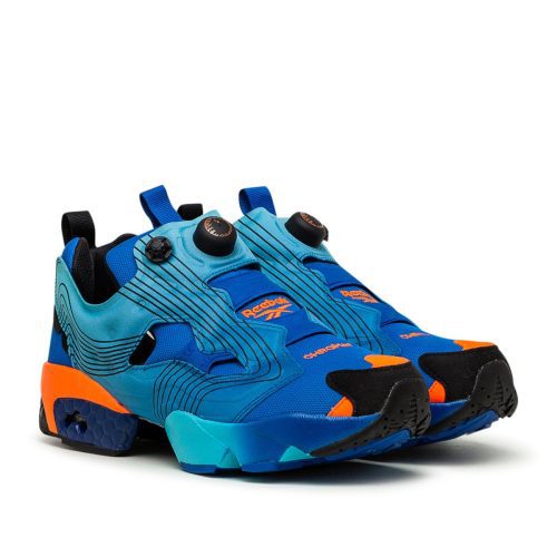 reebok x chromat instapump fury blau orange 970284