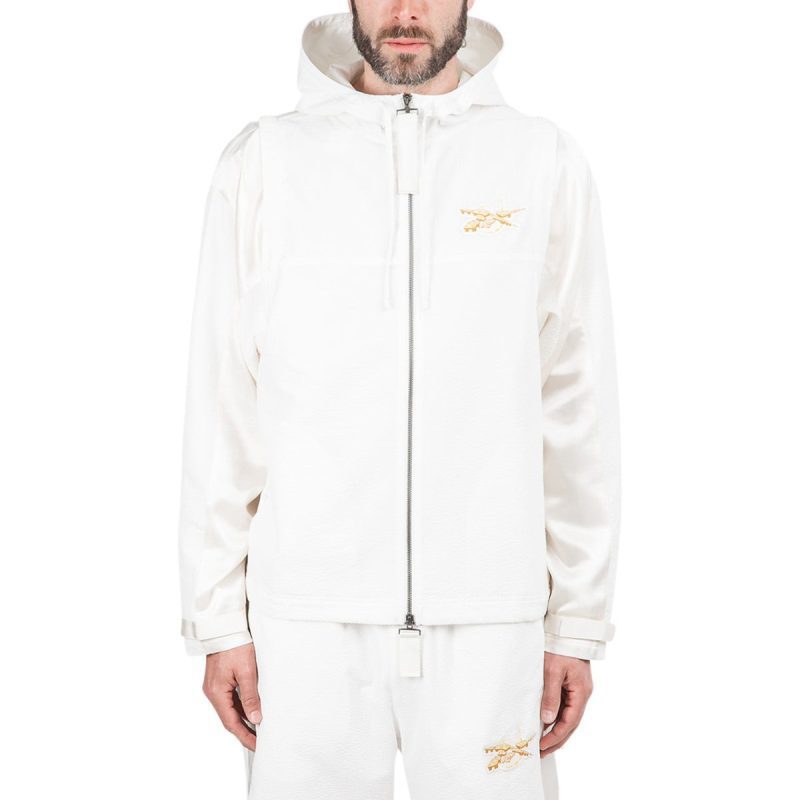 reebok x cottweiler convertible jacket weiss 297788