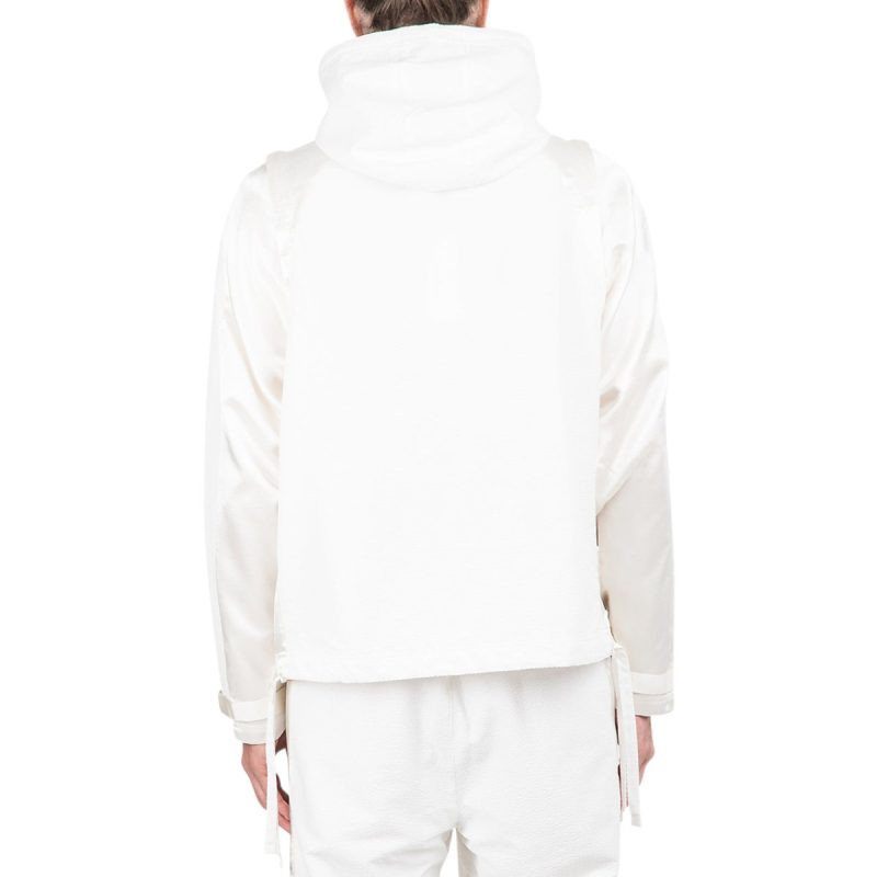 reebok x cottweiler convertible jacket weiss 308863