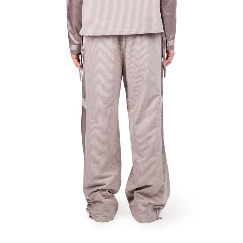 reebok x cottweiler woven pant grau flieder 364136