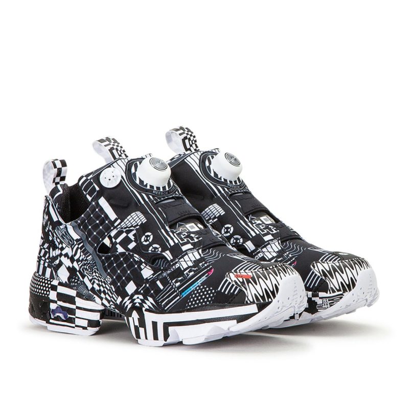 reebok x kenzo minami instapump fury schwarz weiss 157614