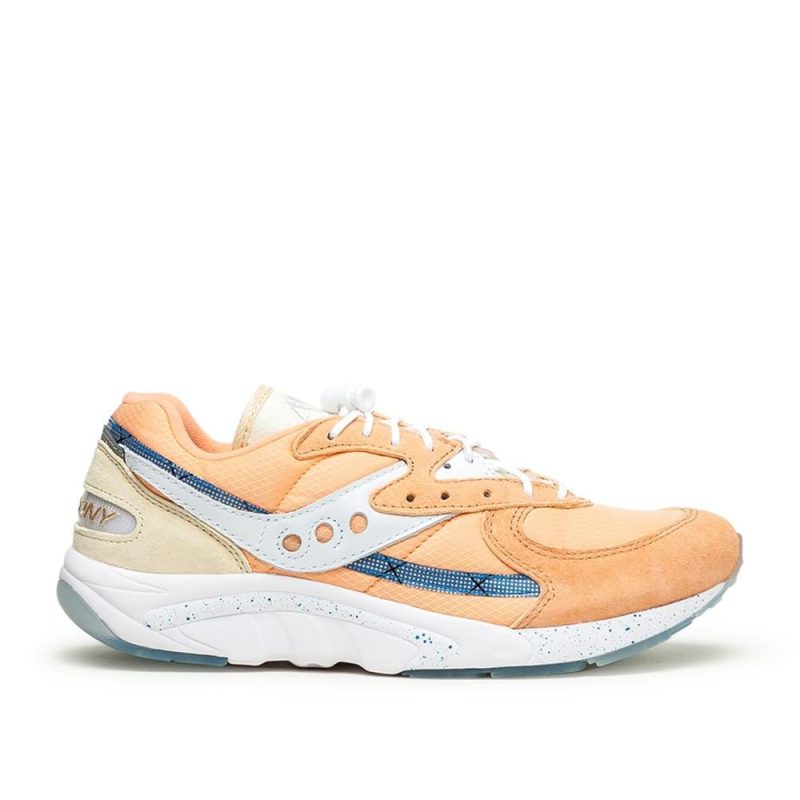 saucony aya orange weiss beige 835548