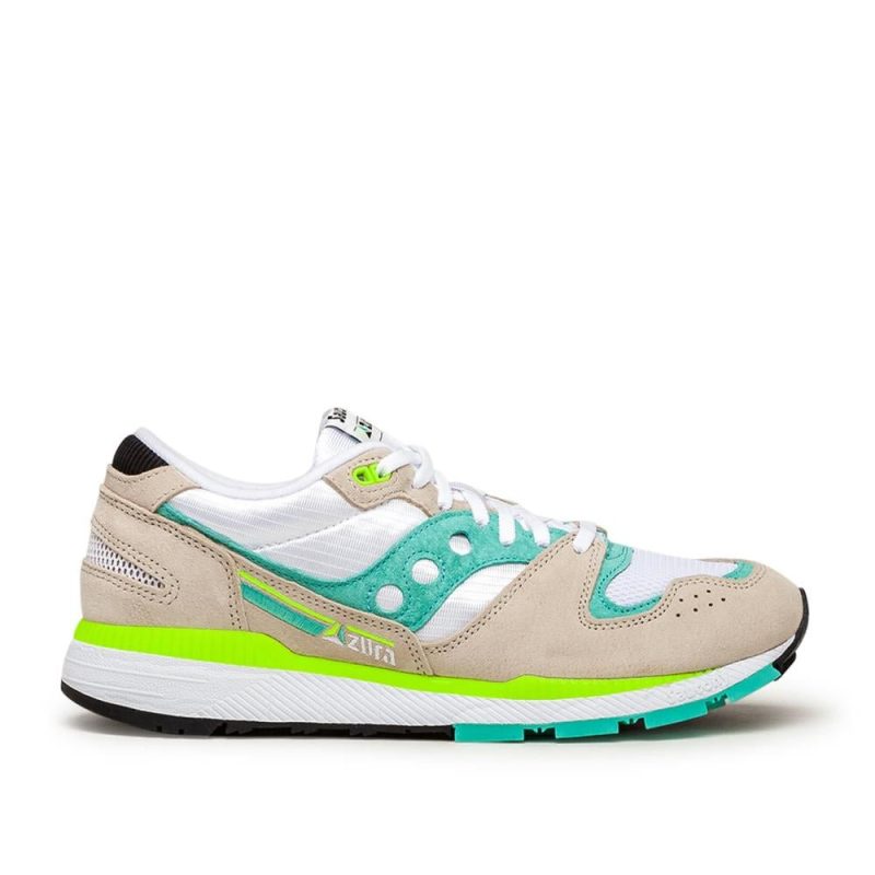 saucony azura grau weiss turkis 432053