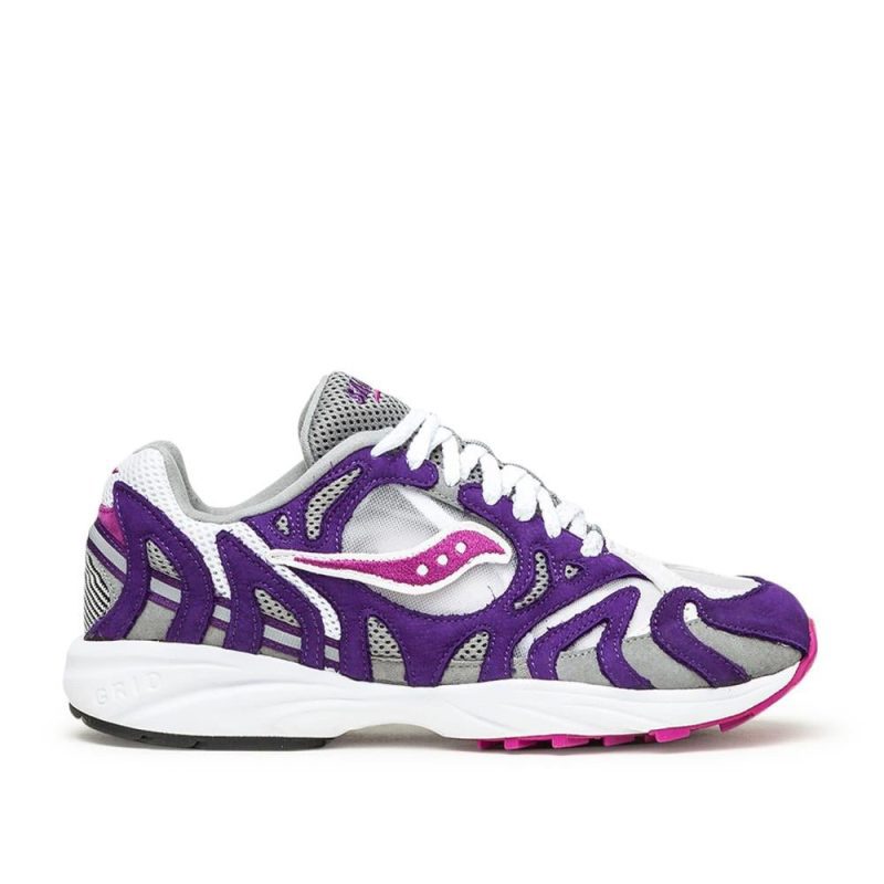 saucony grid azura 2000 lila weiss grau 683576