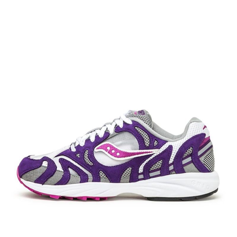 saucony grid azura 2000 lila weiss grau 836188