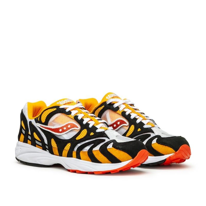 saucony grid azura 2000 orange schwarz 789222