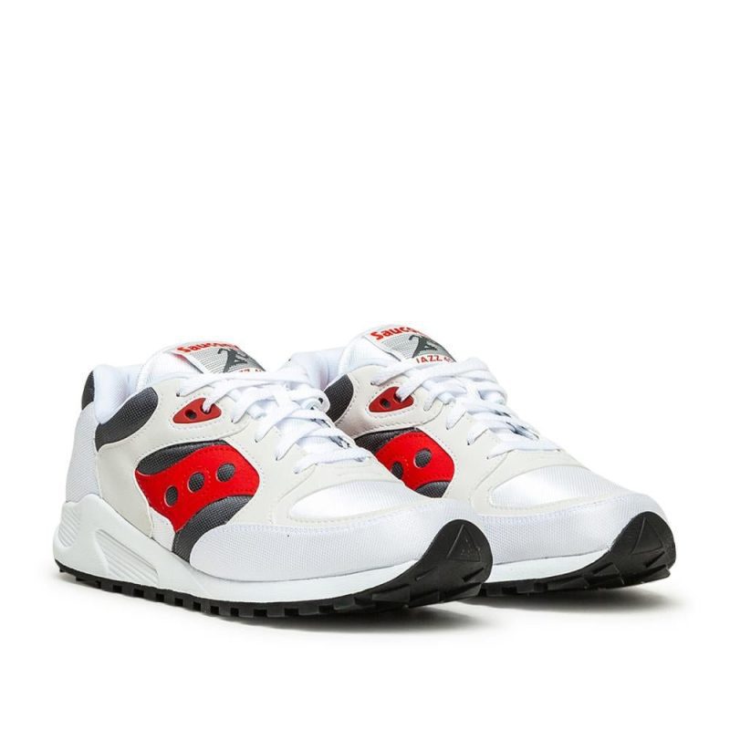 saucony jazz 4000 weiss grau rot 401627