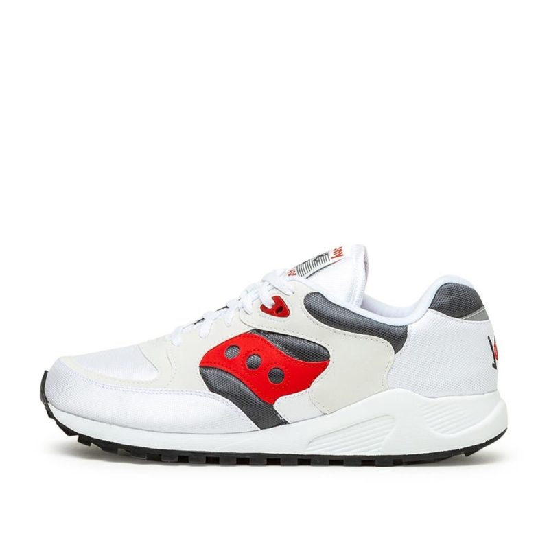 saucony jazz 4000 weiss grau rot 958331