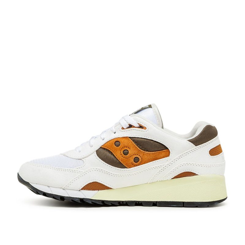 saucony shadow 6000 weiss rostrot 421962