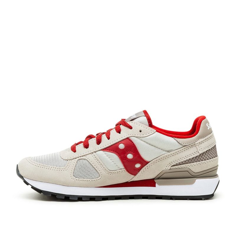 saucony shadow original grau rot 598928