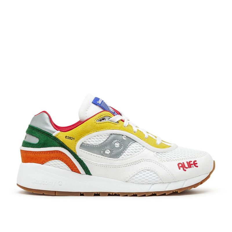 saucony x alife shadow 6000 weiss multi 910945