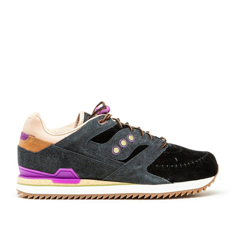 saucony x lapstone hammer courageous moc schwarz lila 468153