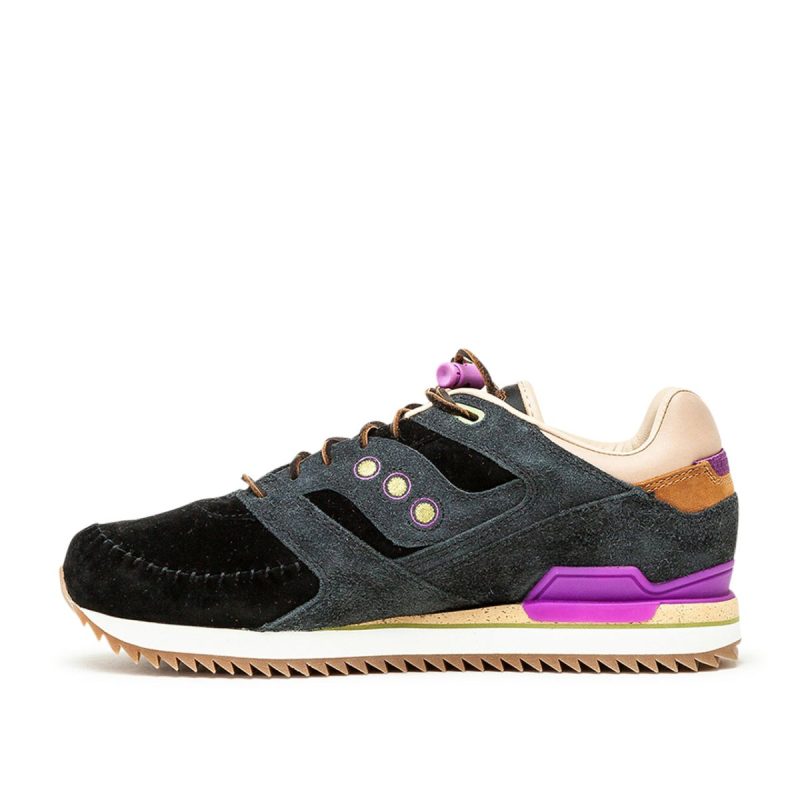 saucony x lapstone hammer courageous moc schwarz lila 928882