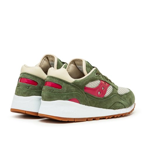 saucony x up there shadow 6000 doors to the world olive 187169