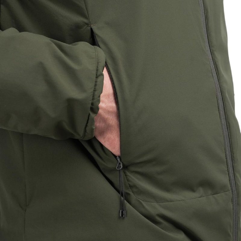 snow peak 2l octa jacket olive 150946