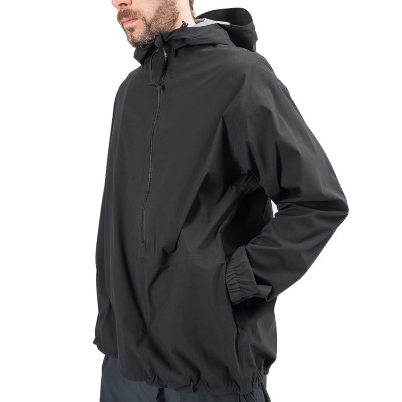 snow peak 3l soft shell pullover schwarz 295453