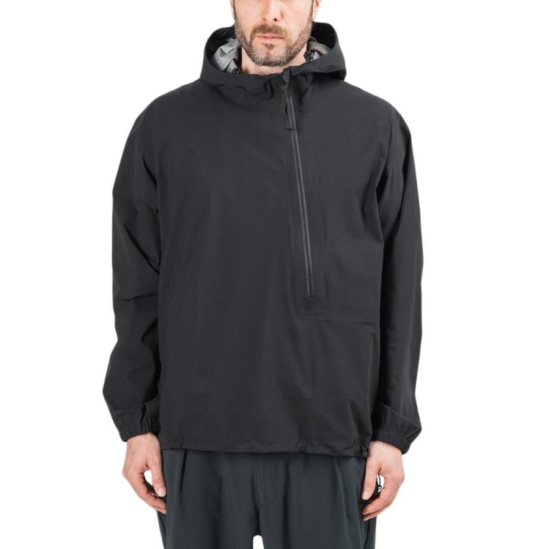 snow peak 3l soft shell pullover schwarz 383639