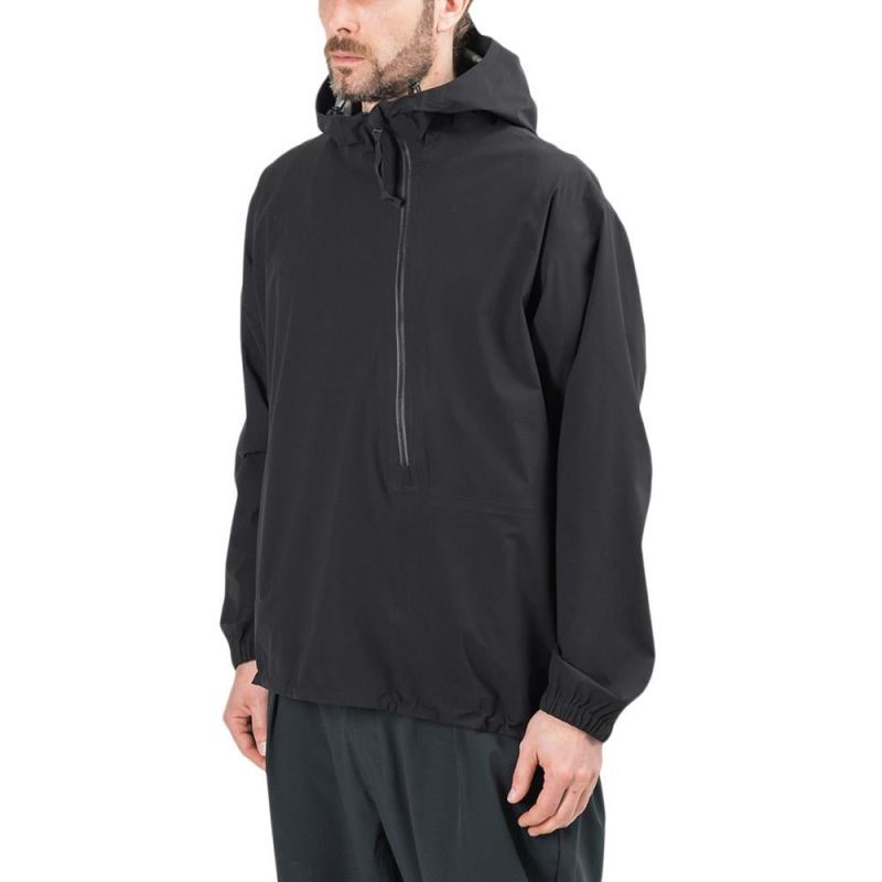 snow peak 3l soft shell pullover schwarz 720298