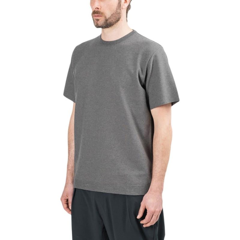 snow peak cope dry t shirt grau 359675