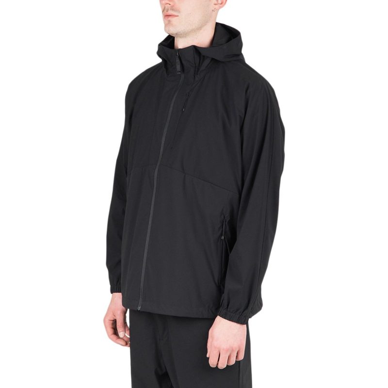 snow peak dwr light jacket schwarz 975596