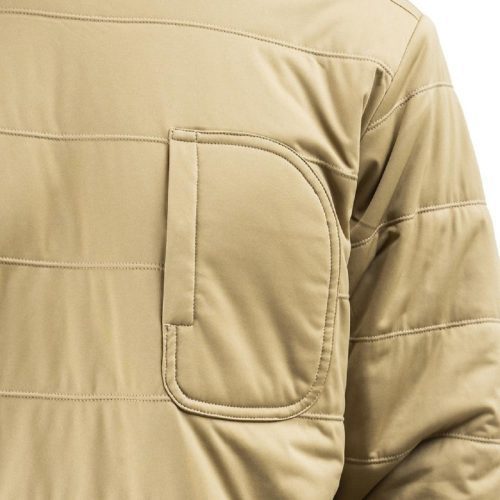 snow peak flexible insulated pullover beige 250081