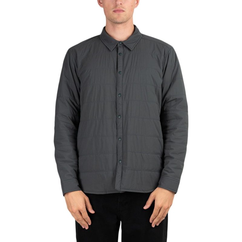 snow peak flexible insulated shirt grun 938856