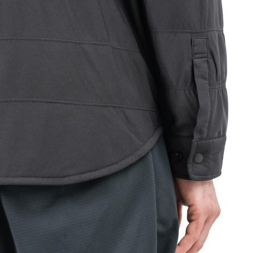 snow peak flexible insulated shirt schwarz 870144