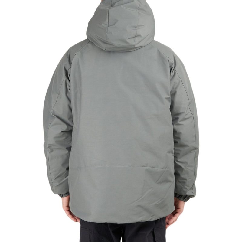 snow peak fr 2 layer down jacket grau 748813