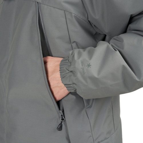 snow peak fr 2 layer down jacket grau 921025