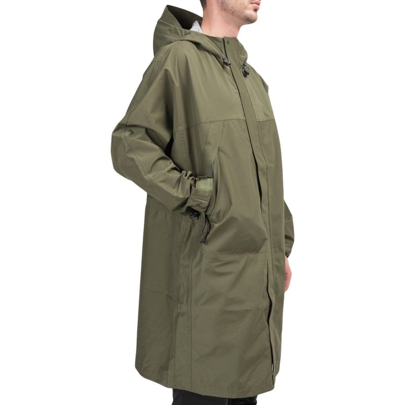 snow peak fr 3l rain coat olive 651116