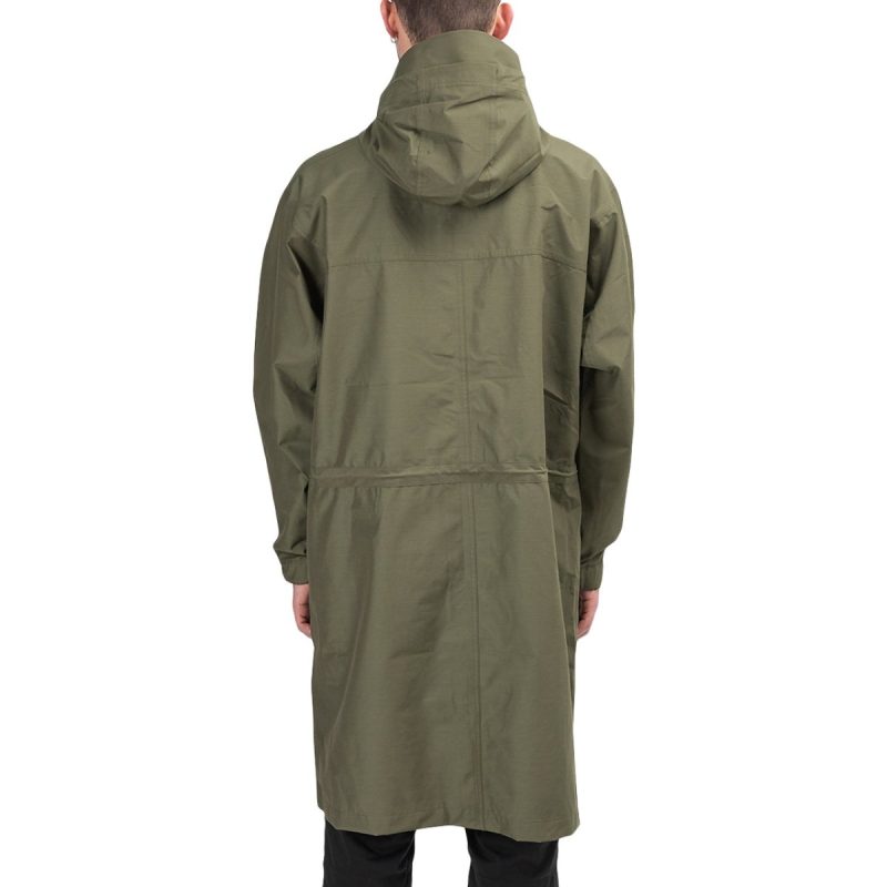 snow peak fr 3l rain coat olive 931267