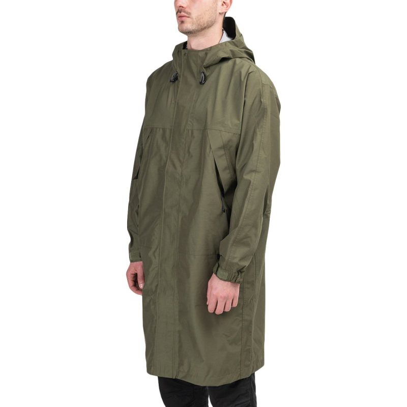 snow peak fr 3l rain coat olive 969590