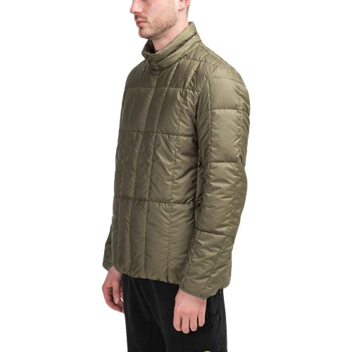 snow peak recycled middle down jacket olive 908147