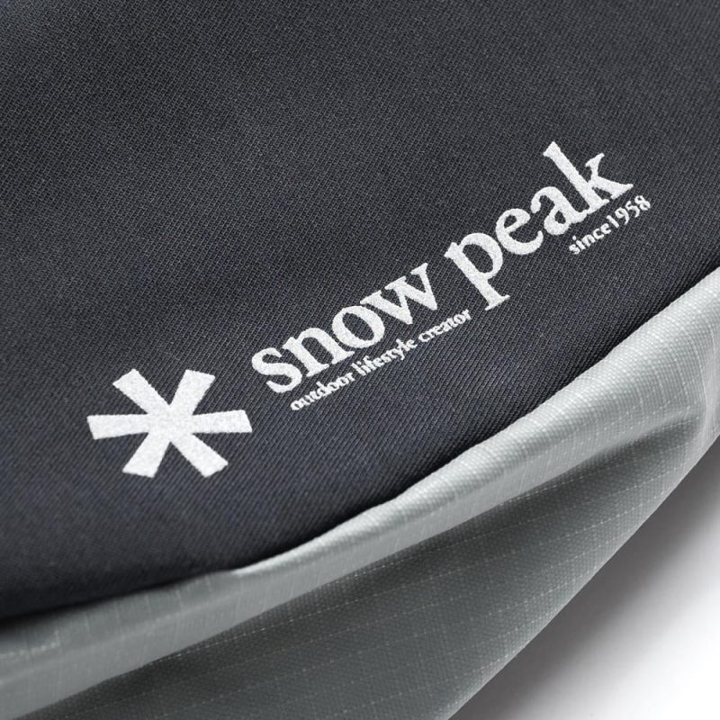 snow peak side attack bag grau 481838