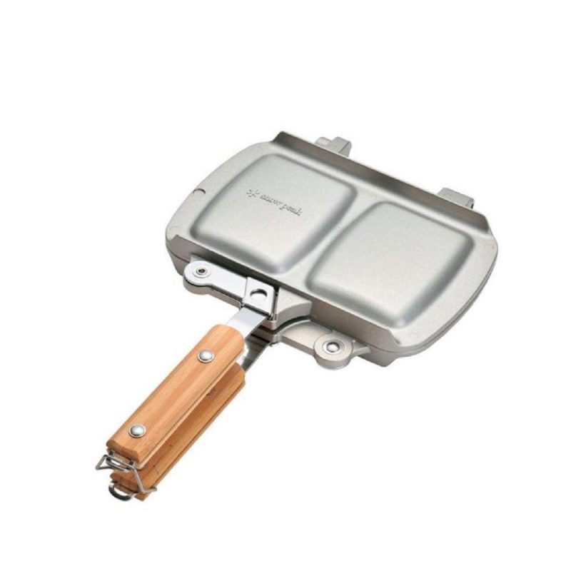 snow peak tramezzino sandwich cooker silber 376387