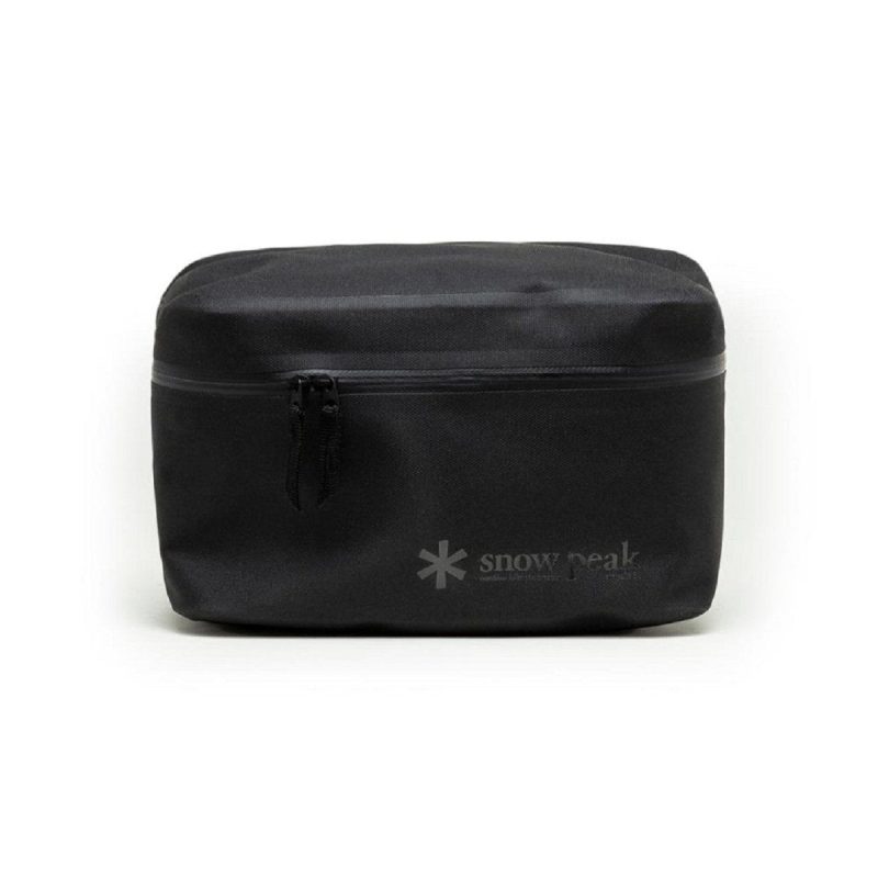 snow peak water resistance dopp kit l schwarz 705952