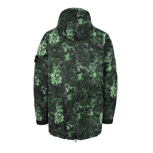 stone island alligator camo light cotton nylon rep grun 531007